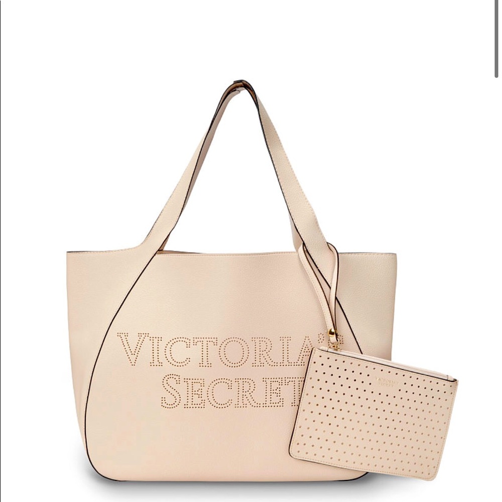 Victoria Secret Laser-Cut Logo Tote